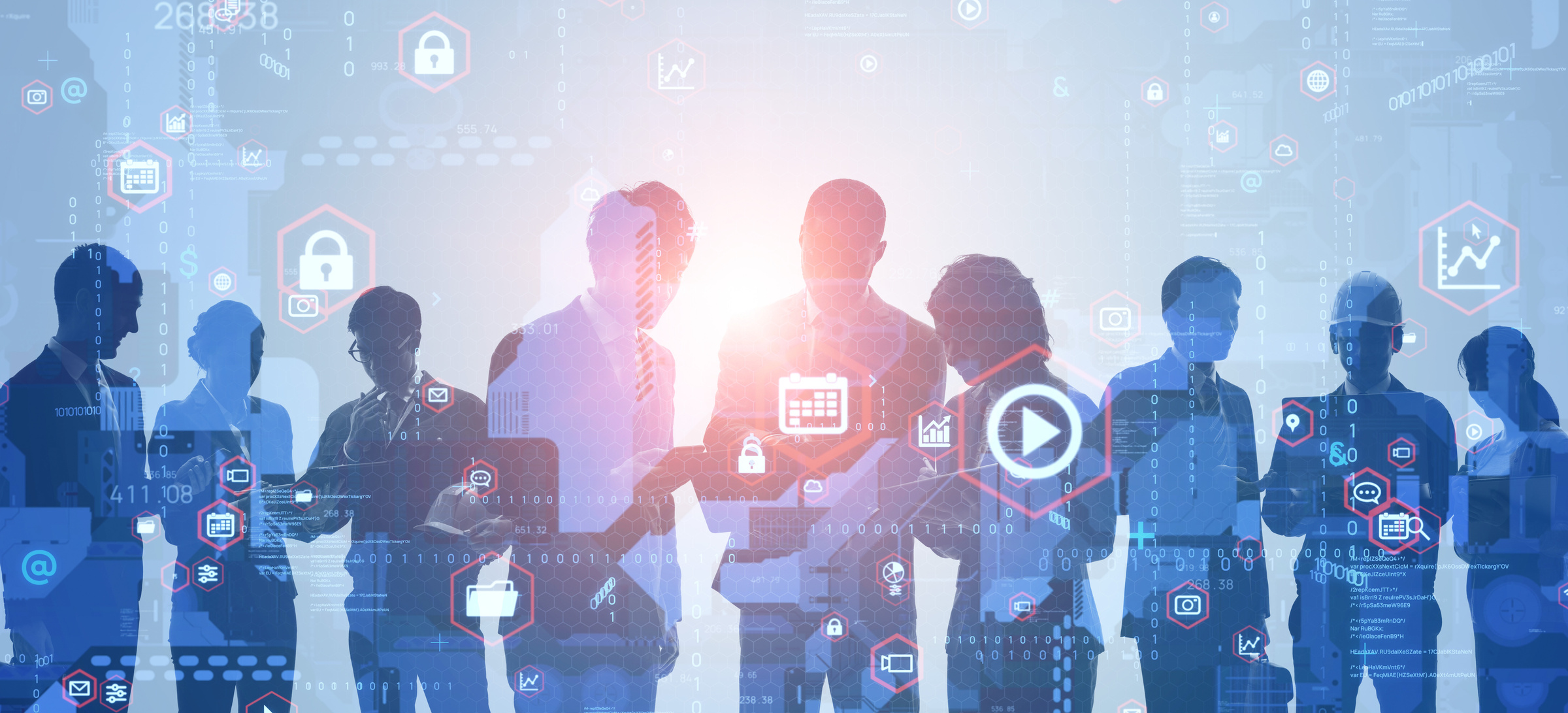 Business network concept. Group of businessperson. Teamwork. Human resources.
